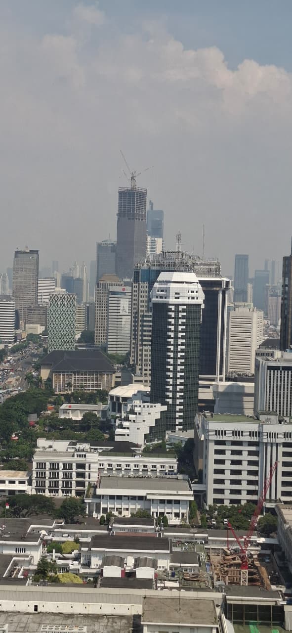 A moment at the Jakarta Pusat.